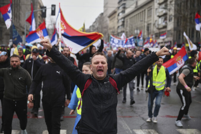 Serbia Protest Tensions