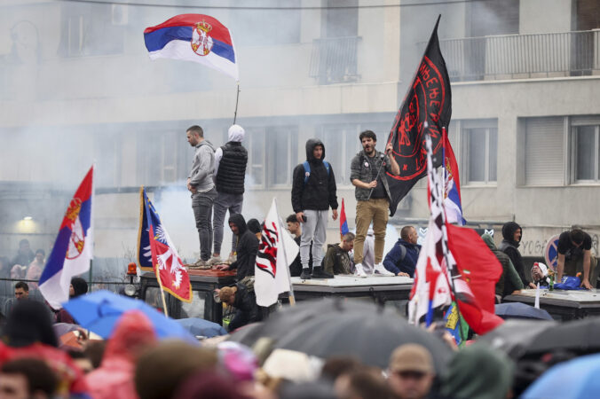 Serbia Protest Tensions