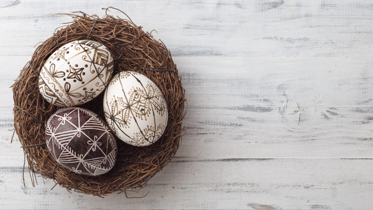 veľkonočná dekorácia