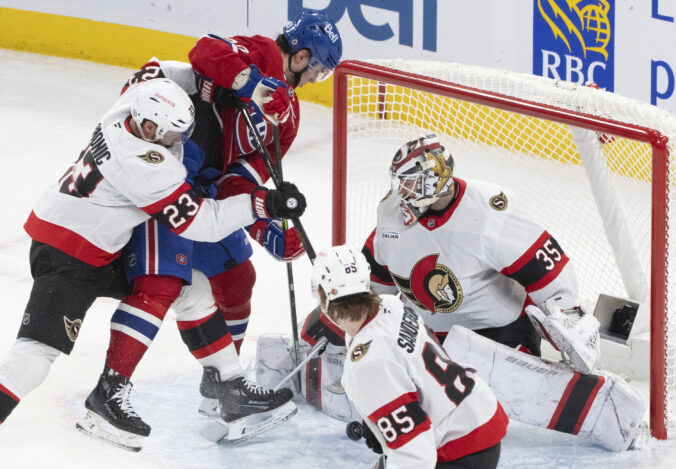 HOKEJ NHL: Senators   Canadiens