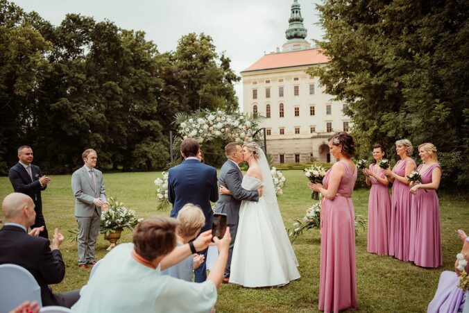 Arcibiskupský zámok v Kroměříži.