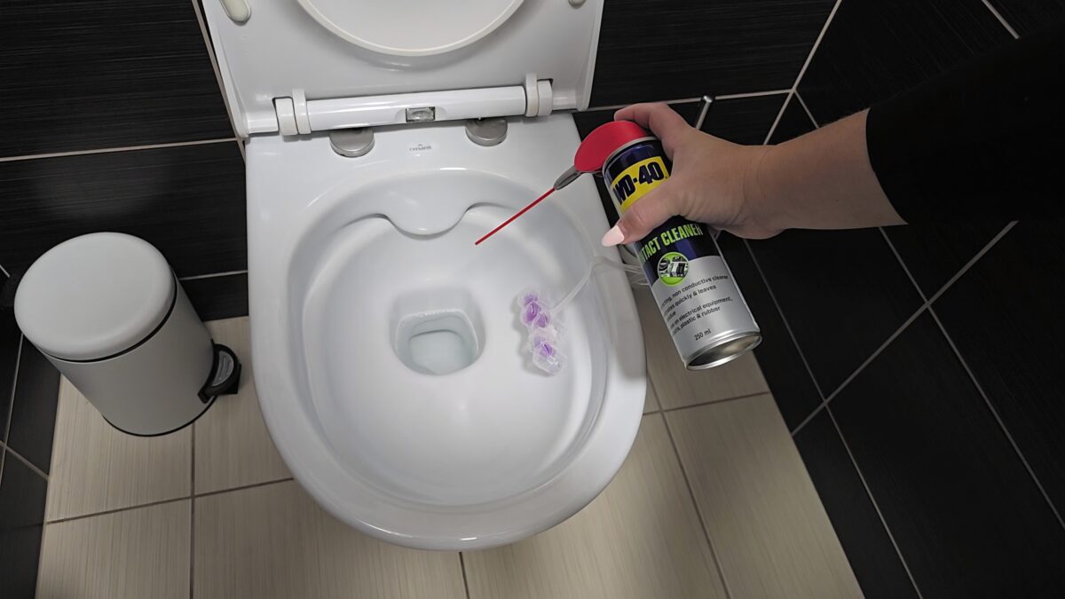 WD-40 do záchoda