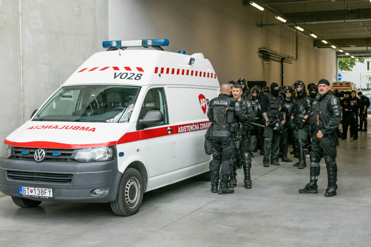 Slovnaft Cup, polícia