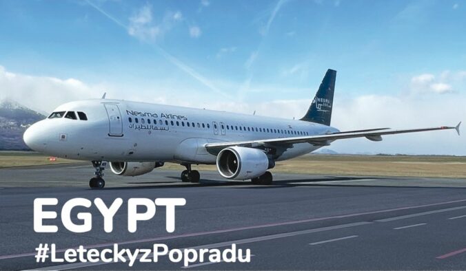 Egypt letecky z Popradu