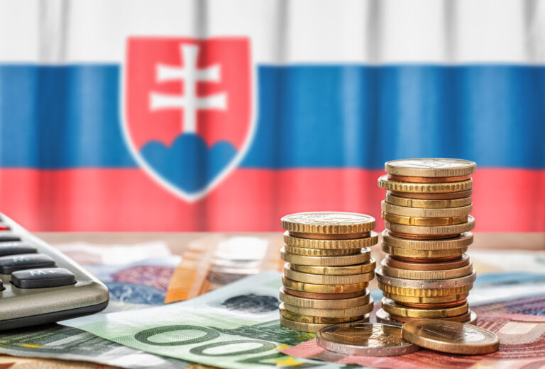 Peniaze, Slovensko, euro