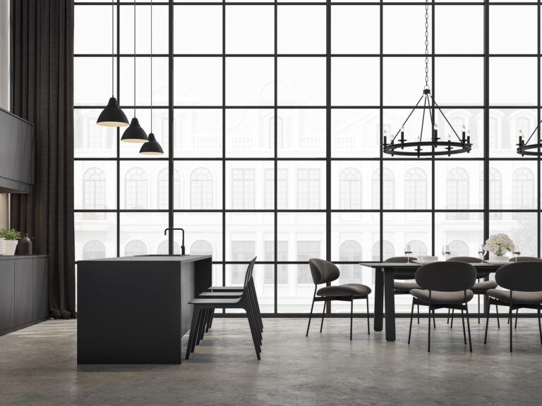 Kuchyňa v industriálnom štýle.