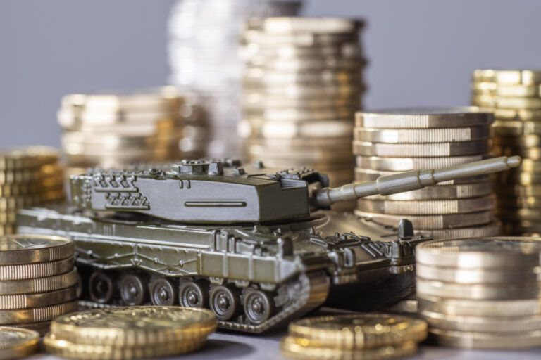 A lot of money for armament