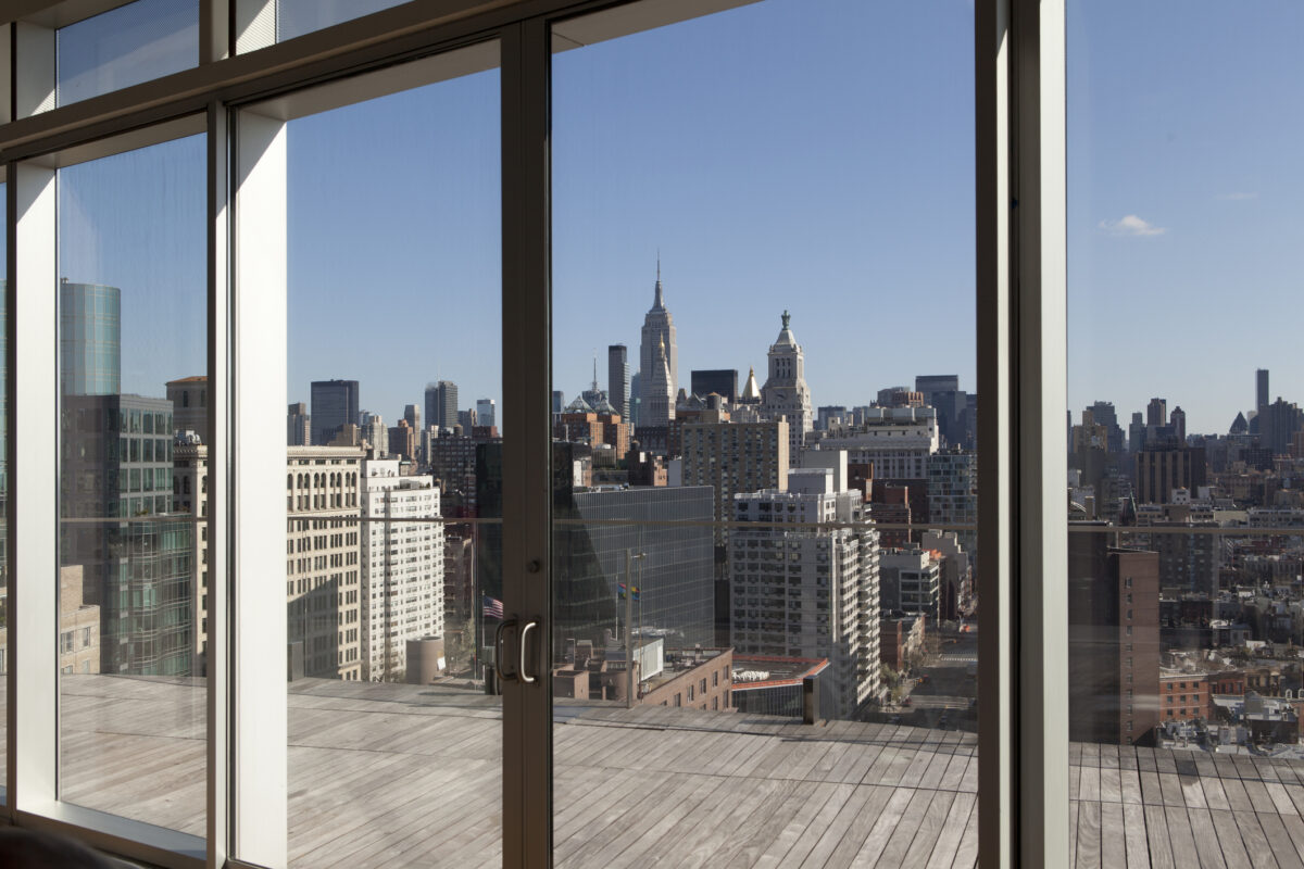 Penthouse na Manhattane
