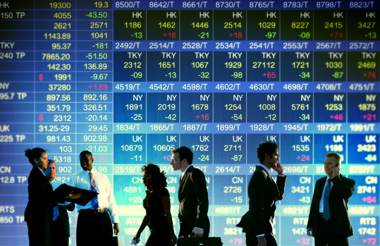 Business Stock Exchange Trading Concepts