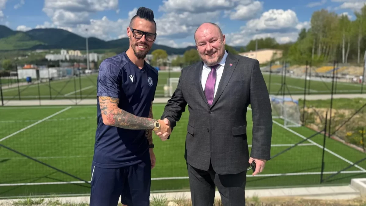 Marek Hamšík a Rudolf Huliak