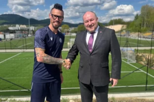 Marek Hamšík a Rudolf Huliak