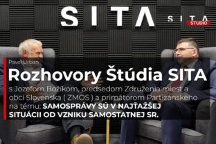 Predseda ZMOS u Jozef Božik počas rozhovoru pre agentúru SITA.