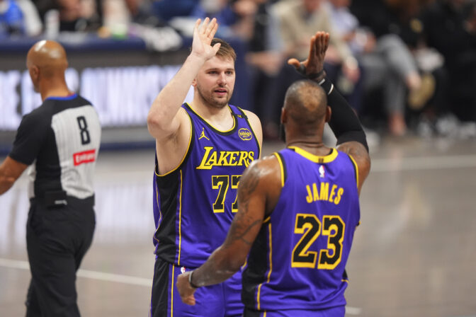 Luka Dončič LeBron James