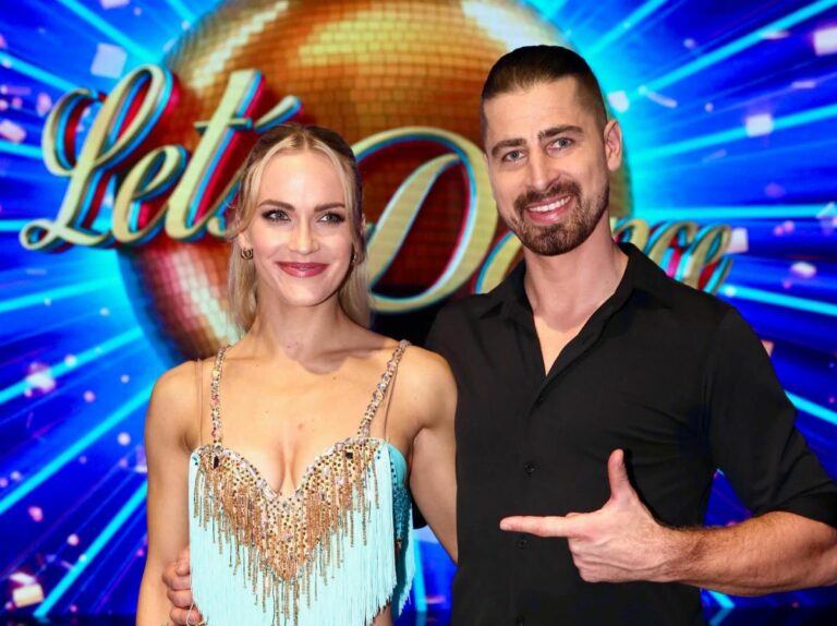 Peter Sagan a Eliška Lenčešová po vypadnutí v semifinále Let's Dance 2025.