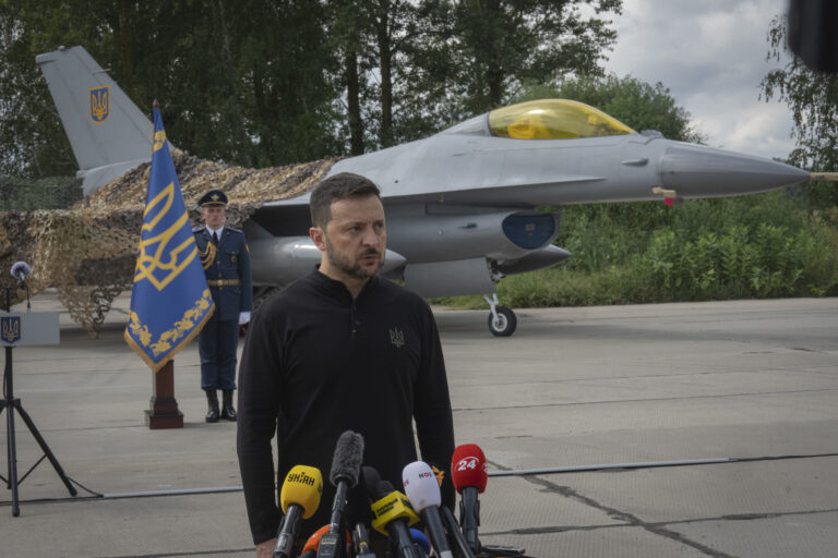 Russia Ukraine War F16 Zelensky