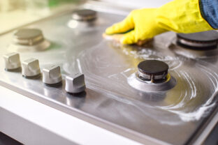 čistenie plynového sporáka