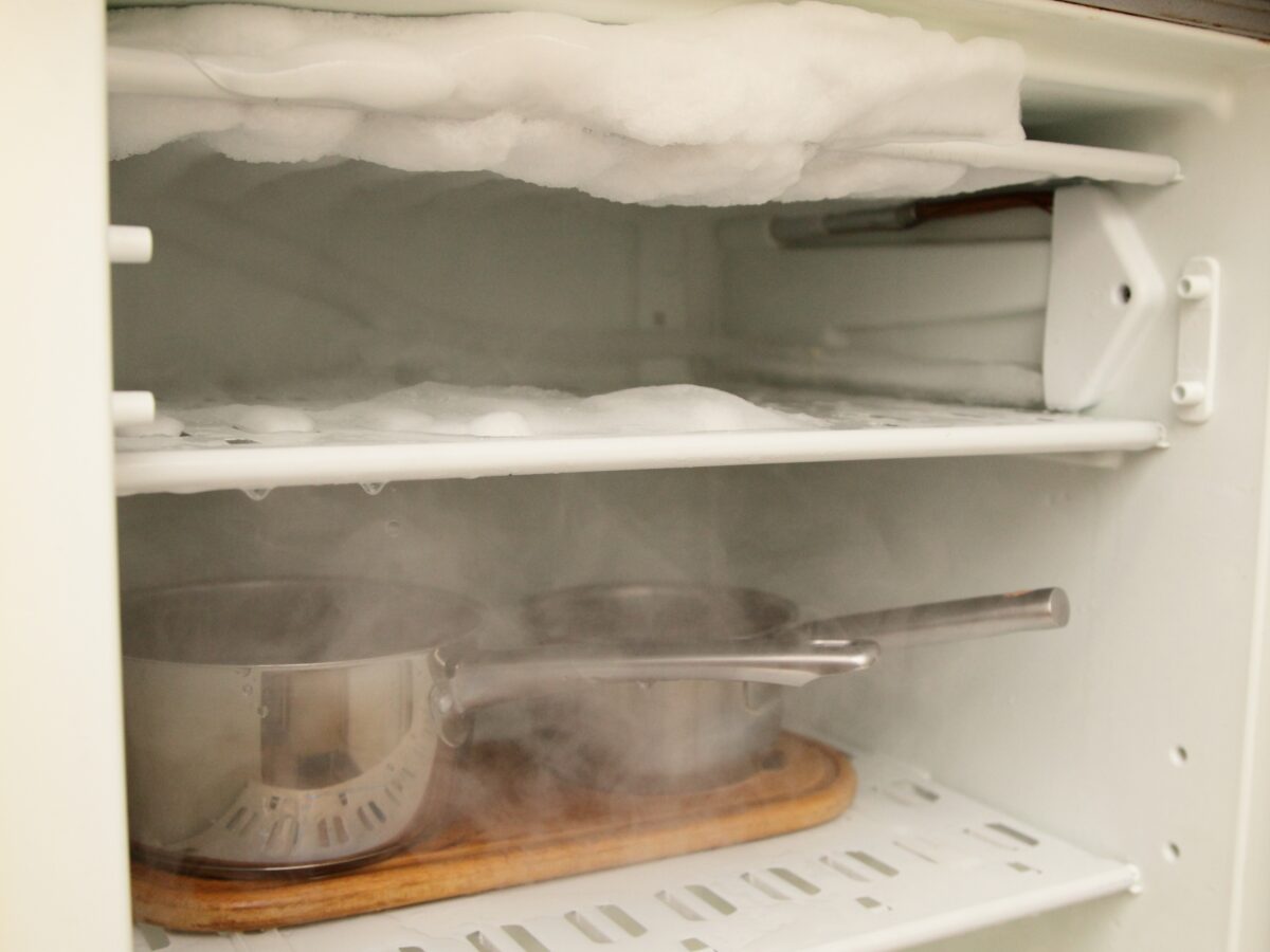 odmrazovanie mrazničky