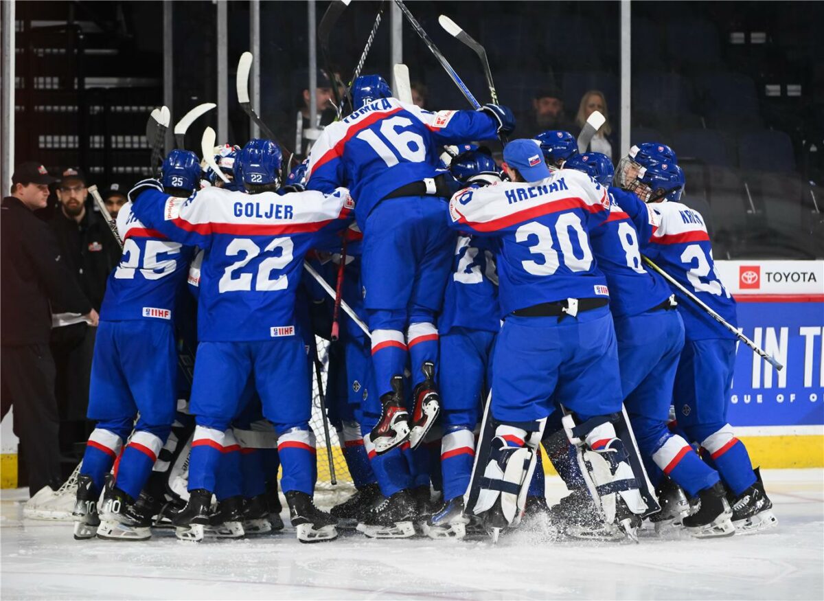 MS v hokeji do 18 rokov: Slovensko - Fínsko