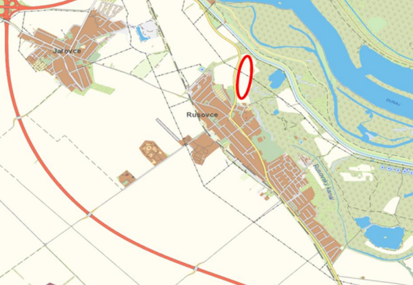 Zámer projektu Rusovce Sever