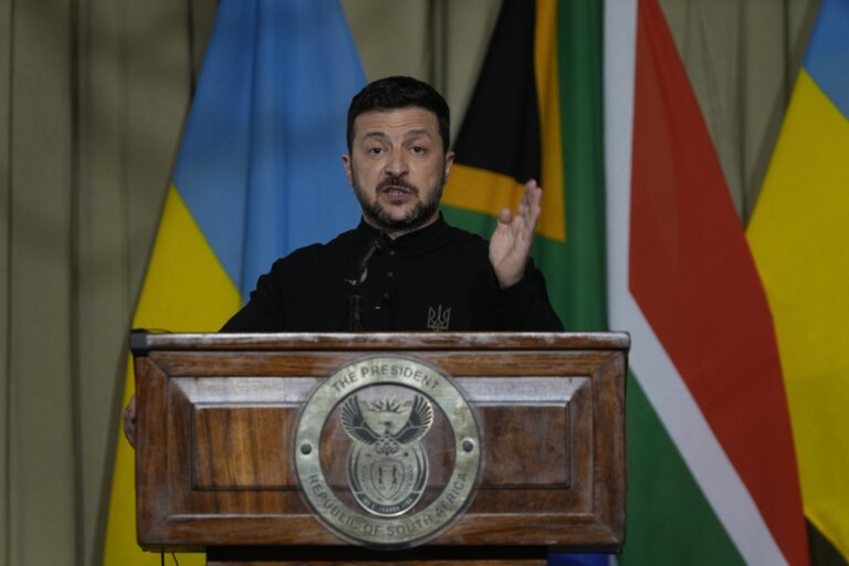 South Africa Ukraini Zelenskyy