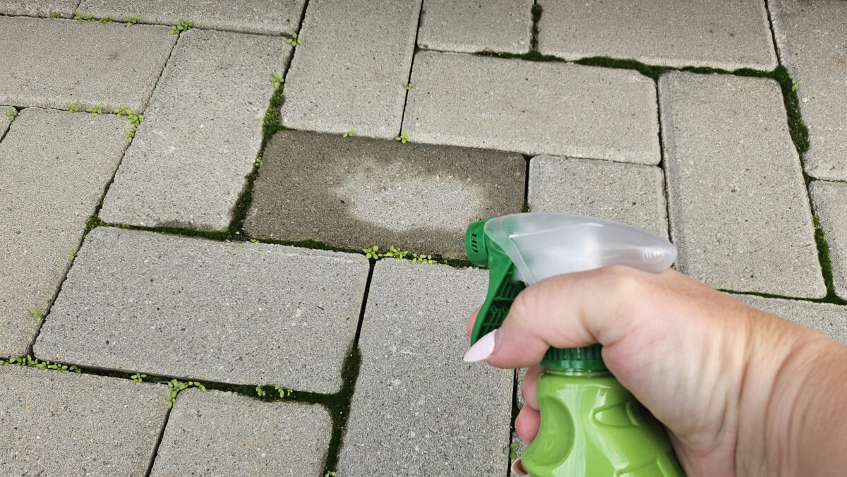 burina medzi dlažbou