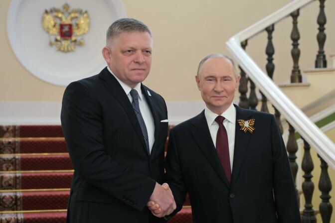 Robert Fico v Moskve