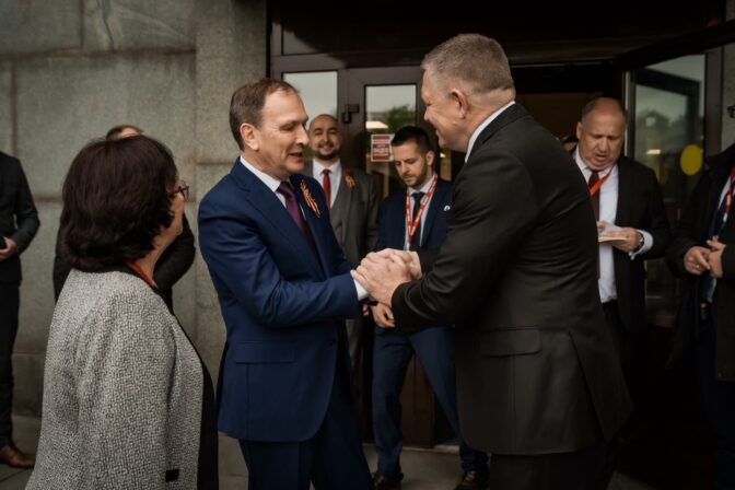 Robert Fico v Moskve