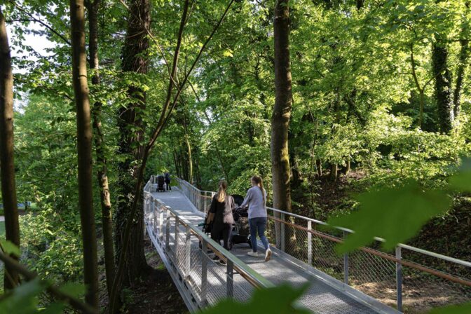 BRATISLAVA: Bezbariérová lávka na Partizánskej lúke