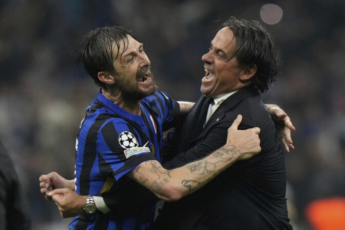 APTOPIX Italy Soccer Champions League