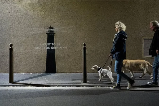 banksy lighthouse