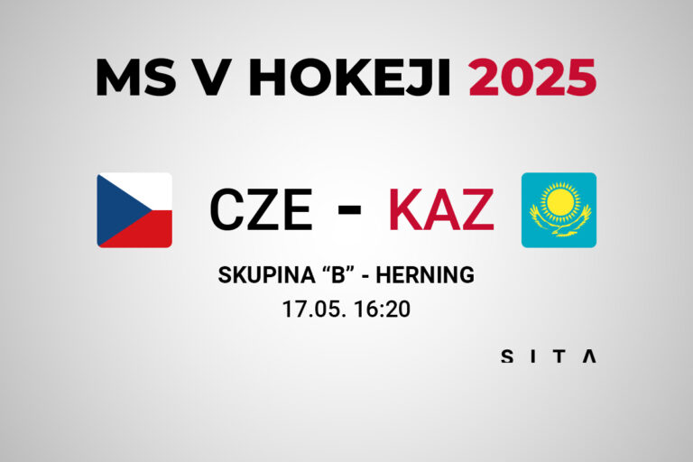 Česko - Kazachstan, výsledok MS v hokeji 2025