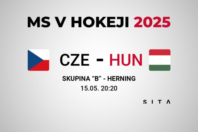 Česko - Maďarsko, výsledok MS v hokeji 2025