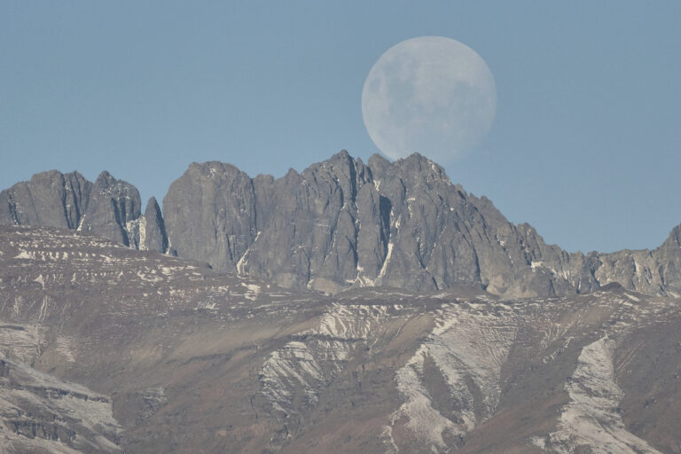 Čile mesiac Andy Santiago