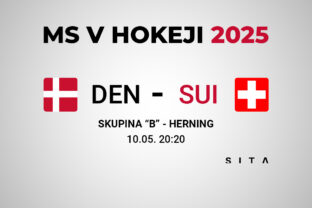 Dánsko - Švajčiarsko, výsledok zápasu na MS v hokeji 2025