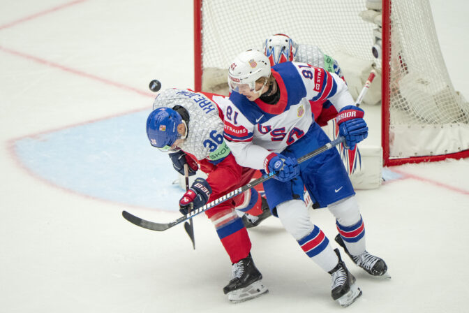 MS v hokeji 2025: Česko - Usa