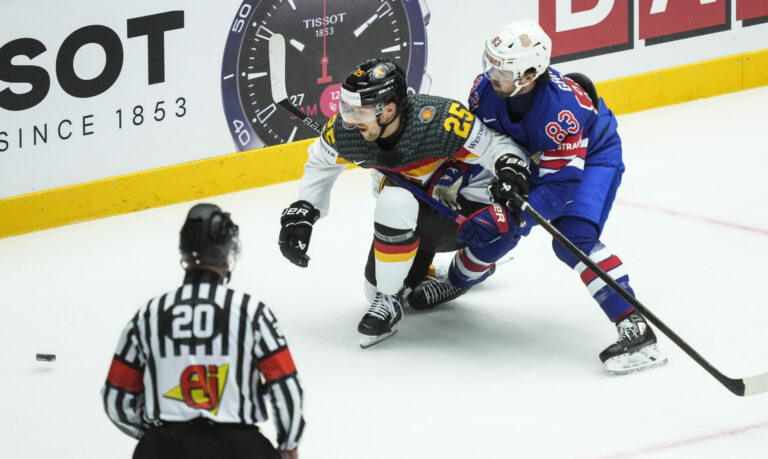 Zápas USA - Nemecko na MS v hokeji 2025