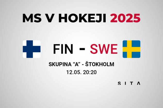 Fínsko - Švédsko, MS v hokeji 2025, výsledok