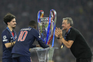 Futbal (finále Ligy majstrov): Paríž St. Germain - Inter Miláno - fotografie