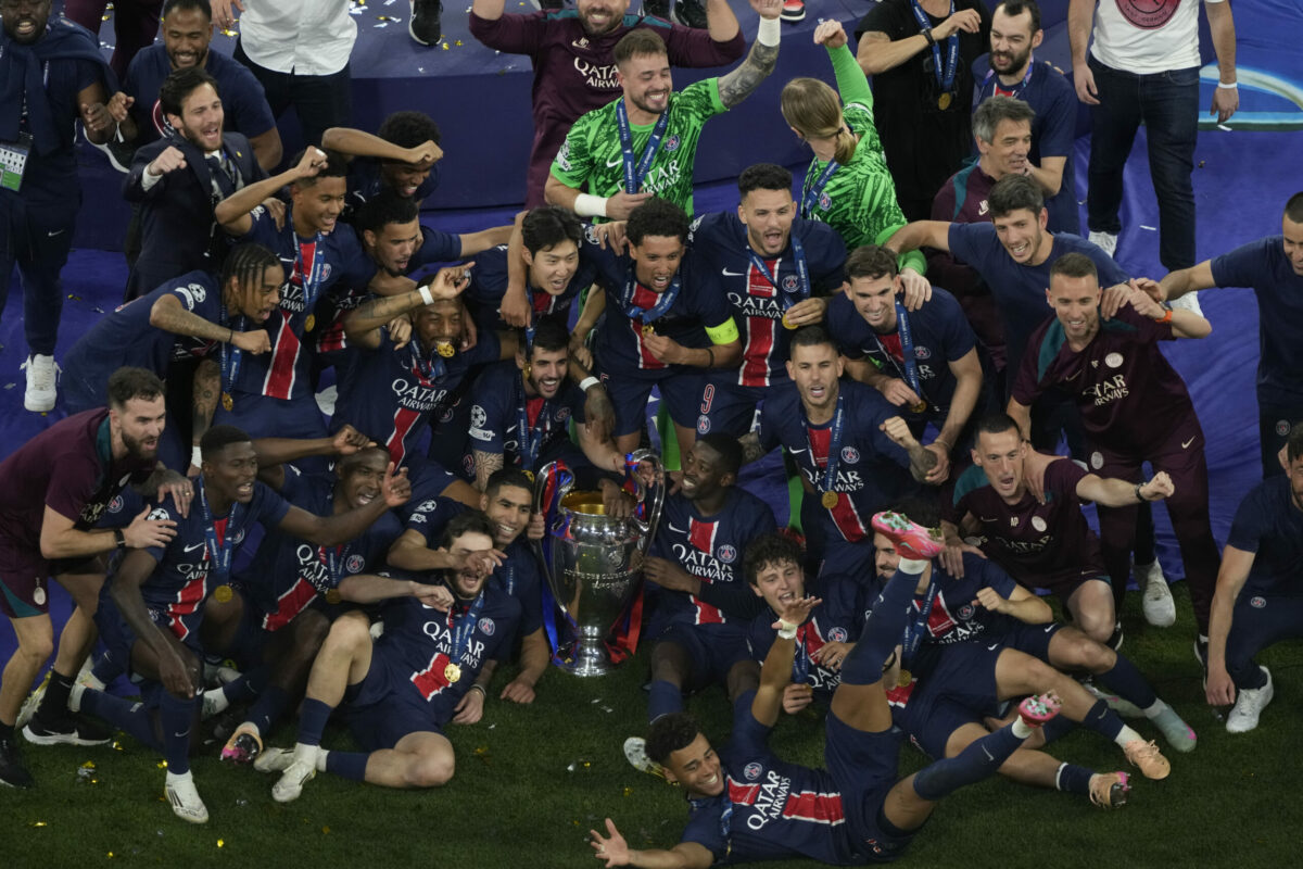 Futbal (finále Ligy majstrov): Paríž St. Germain - Inter Miláno - fotografie