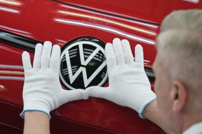 Volkswagen elektromobil logo