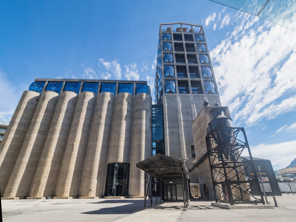 Zeitz Museum of Contemporary Art Africa - MOCAA located in in a reincarnated grain silo in Cape Town, South Africa