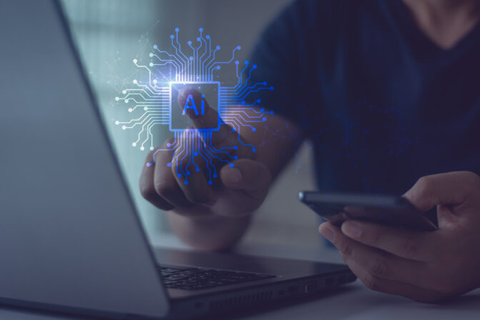 AI, umelá inteligencia, notebook