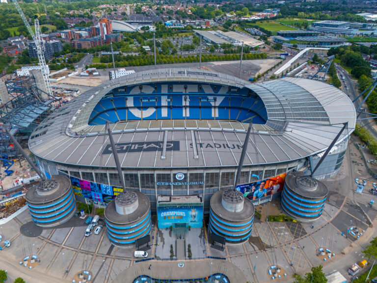 Manchester City, Etihad Stadium.