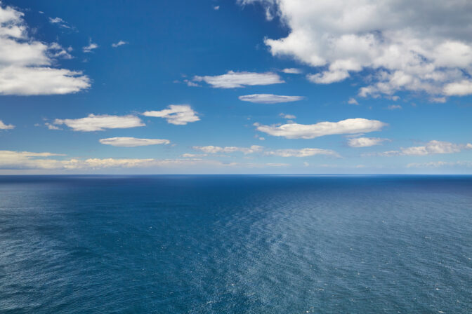 Endless sea and sky