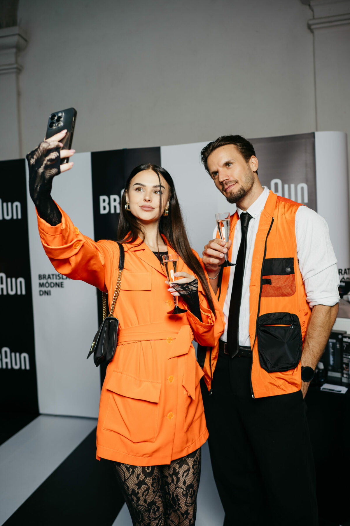 Hanka dedkova a jakub vitek v zone braun na bratislavskych modnych dnoch.jpg