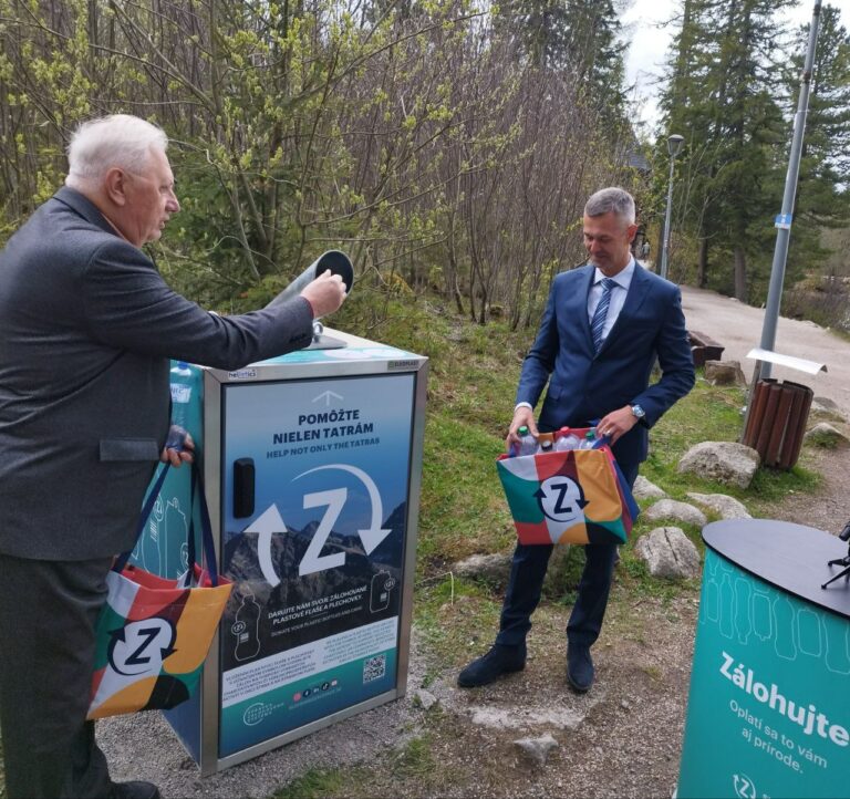 Štrbské pleso, zberné nádoby