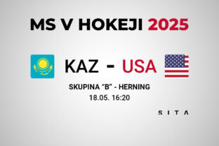 Kazachstan - USA, výsledok zápasu MS v hokeji 2025.