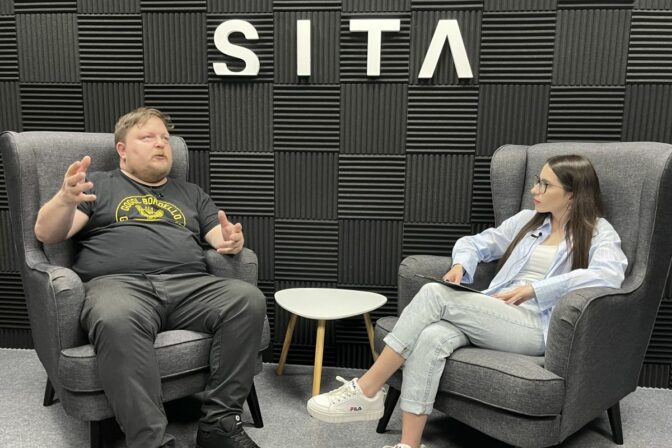 Lasky zo skupiny Para počas rozhovoru pre agentúru SITA.