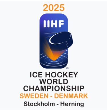 Logo MS v hokeji 2025 - pravý stĺpec