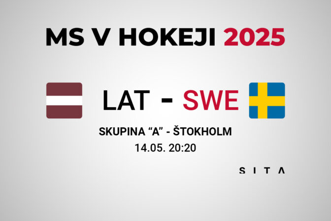 Lotyšsko - Švédsko, MS v hokeji 2025, výsledok